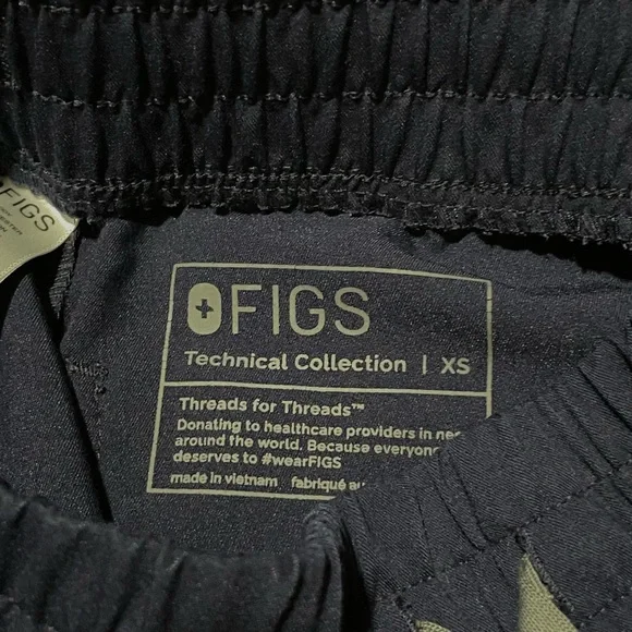 Figs Womens Navy Blue Jogger Pants - Picture 4 of 4